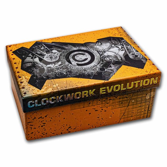 Buy 2022 Mongolia 3 oz Silver Clockwork Evolution Mechanical Turtle