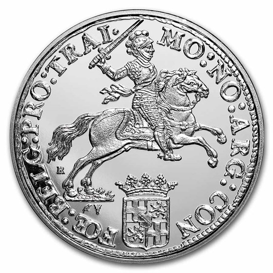 2022 Netherlands 1 oz Silver Ducaton Rider Restrike BU 2022 Netherlands 1 oz Silver Ducaton Rider Restrike BU