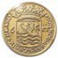 2022 Netherlands Gold Proof Ship Shilling (w/Ceramic Case)
