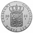 2022 Netherlands Silver Proof Fraeylemaborg Castle (w/Box & COA)