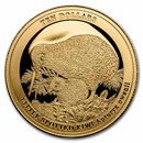 2022 New Zealand 1/4 oz Proof Gold $10 Kiwi
