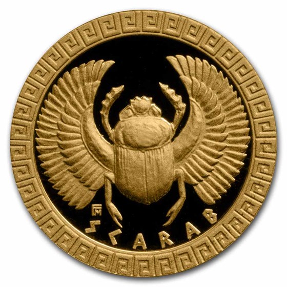 2022 Niue 1/10 oz Gold Proof Mythical Creatures: Scarabaeus 2022 Niue 1/10 oz Gold Proof Mythical Creatures: Scarabaeus