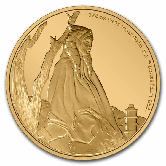 2022 Niue 1/4 oz Au Mandalorian Classic: Ahsoka Tano (Box & COA) 2022 Niue 1/4 oz Au Mandalorian Classic: Ahsoka Tano (Box & COA)