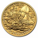 2022 Niue 1/4 oz Gold Discovery of America: Leif Erikson
