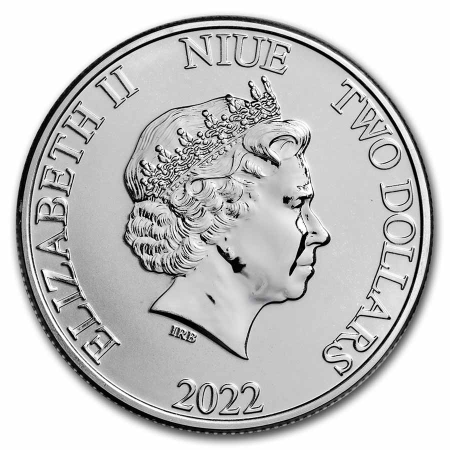 Buy 2022 Niue 1 oz Silver $2 Pirates - Silent Mary | APMEX