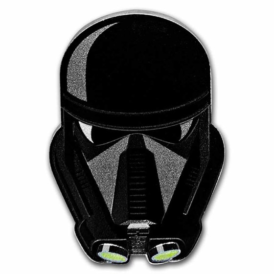2022 Niue 1 oz Ag $2 Star Wars Faces of the Empire: Death Trooper