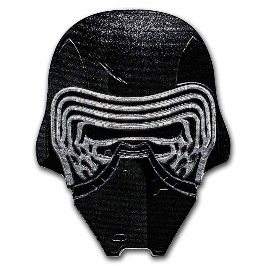 2022 Niue 1 oz Ag $2 Star Wars Faces of the First Order: Kylo Ren