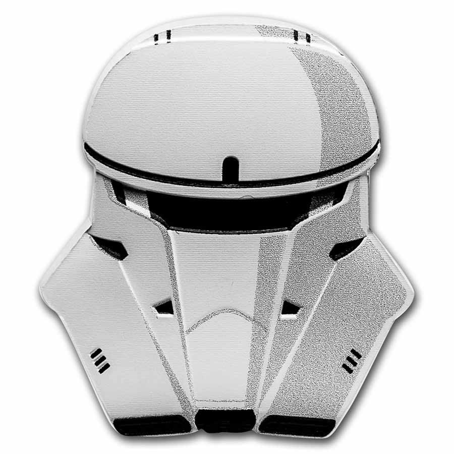 2022 Niue 1 oz Ag $2 Star Wars Imperial Faces: Hovertank Pilot