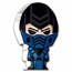 2022 Niue 1 oz Ag Chibi Coin Collection: Mortal Kombat: Sub-Zero