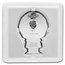 2022 Niue 1 oz Ag Chibi Coin: Mortal Kombat: Sub-Zero (No Box)