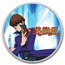 2022 Niue 1 oz Colorized Ag $2 Yu-Gi-Oh! - Seto Kaiba, In TEP