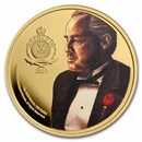 2022 Niue 1 oz Gold $250 Godfather 50th Anniversary (Box & COA)