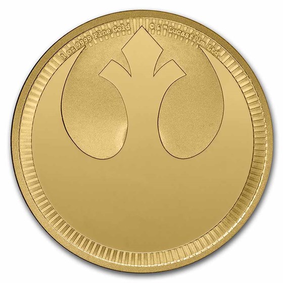 2022 Niue 1 oz Gold $250 Star Wars: Rebel Alliance Bullion 2022 Niue 1 oz Gold $250 Star Wars: Rebel Alliance Bullion