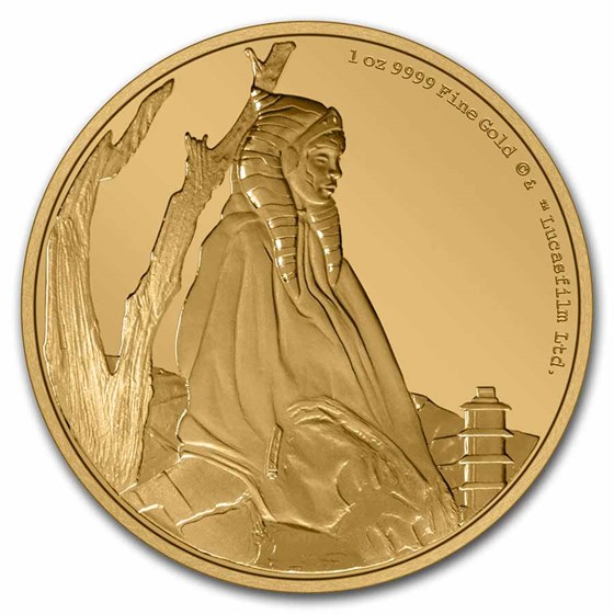 2022 Niue 1 oz Gold Mandalorian Classic: Ahsoka Tano (Box & COA) 2022 Niue 1 oz Gold Mandalorian Classic: Ahsoka Tano (Box & COA)