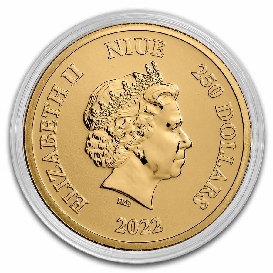 Buy 2022 1 oz Gold Caribbean Queen Anne's Revenge | APMEX