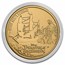 2022 Niue 1 oz Gold Pirates o/t Caribbean: Queen Anne's Revenge