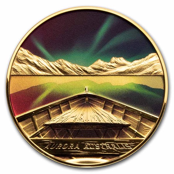 2022 Niue 1 oz Gold Proof Aurora Australis 2022 Niue 1 oz Gold Proof Aurora Australis