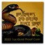 2022 Niue 1 oz Pf Gold Red-Bellied Black Snake Deadly & Dangerous