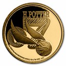 2022 Niue 1 oz Proof Gold Coin Harry Potter: The Golden Snitch