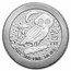2022 Niue 1 oz Silver $2 Athenian Owl Stackable Coin