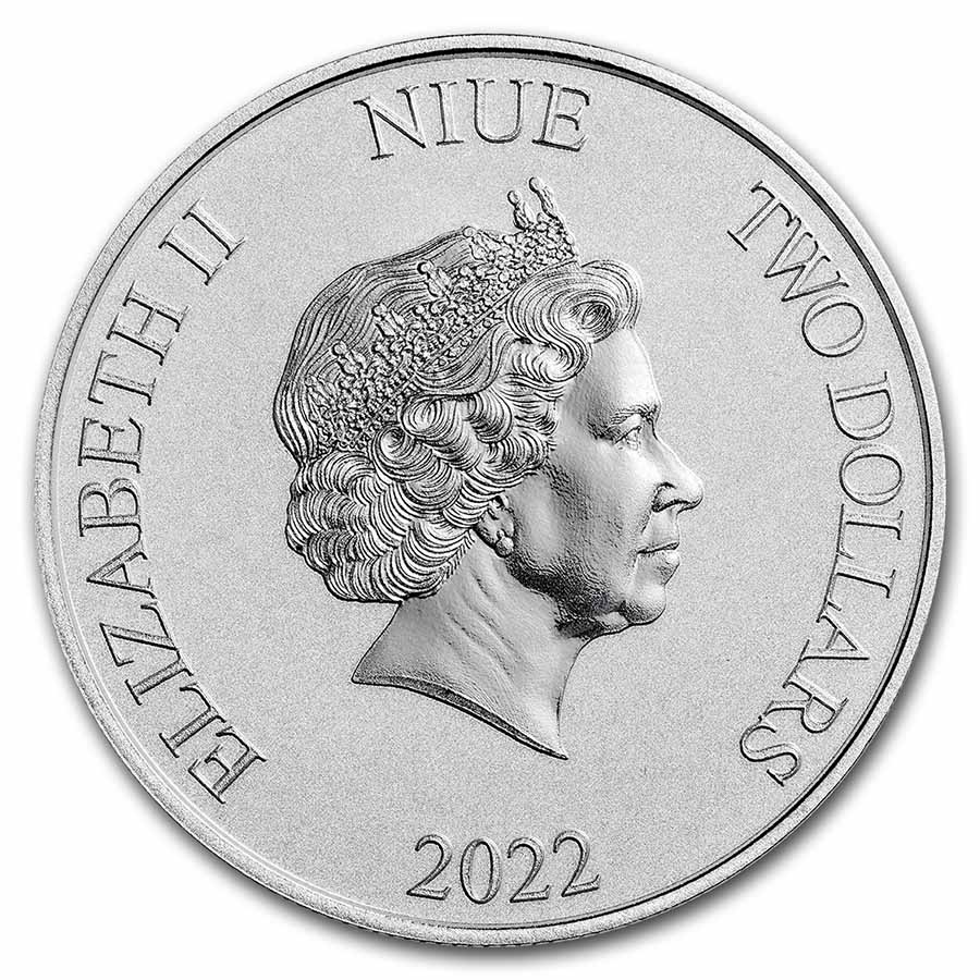 国内先行発売 MERRY CHRISTMAS 2022 1/2ozプルーフ銀貨（ニウエ