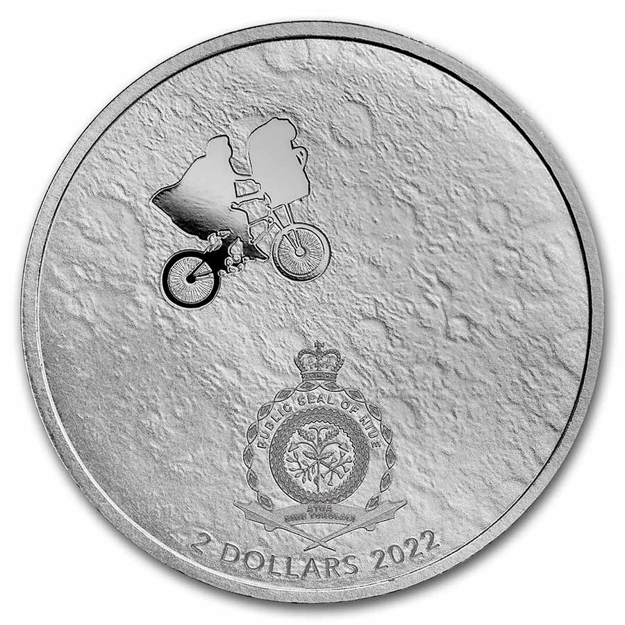 2022年 ニウエ 2ドル 1オンス銀貨 PRB-MO231OZAGBU