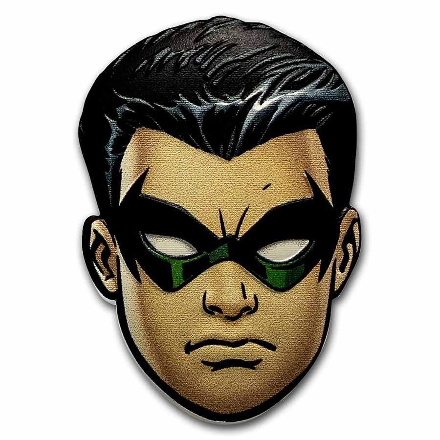 2022 Niue 1 oz Silver $2 Faces of Gotham: Robin