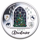 2022 Niue 1 oz Silver $2 Harry Potter Season's Greetings Proof