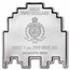 2022 Niue 1 oz Silver $2 PAC-MAN™ GHOST Shaped Stackable Coin