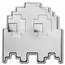 2022 Niue 1 oz Silver $2 PAC-MAN™ GHOST Shaped Stackable Coin