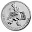 2022 Niue 1 oz Silver $2 Scrooge McDuck (MD® Premier + PCGS FS)