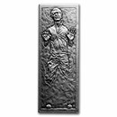 2022 Niue 1 oz Silver $2 Star Wars Han Solo in Carbonite Bar