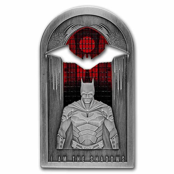 2022 Niue 1 oz Silver $2 The Batman: Archway Coin 2022 Niue 1 oz Silver $2 The Batman: Archway Coin
