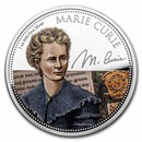 2022 Niue 1 oz Silver $2 Women in History: Marie Curie