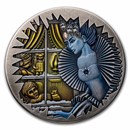 2022 Niue 1 oz Silver Antique Fairy Tales: The Snow Queen