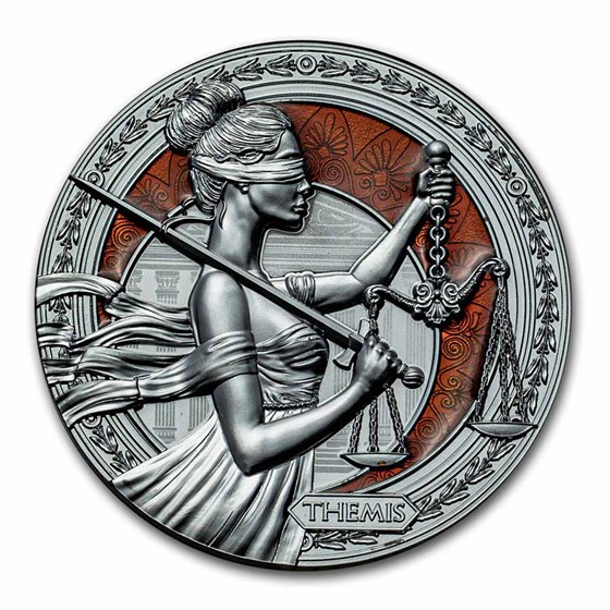 2022 Niue 1 oz Silver Antique Themis 2022 Niue 1 oz Silver Antique Themis