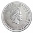 2022 Niue 1 oz Silver Apex Predators: Cougar vs Bear (Abrasions)