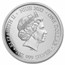 2022 Niue 1 oz Silver Apex Predators: Komodo Dragon vs Tiger BU