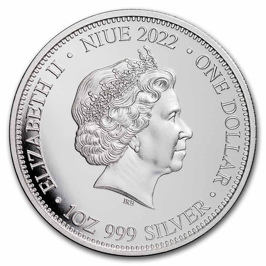 Buy 2022 NU 1 oz Silver Apex Predators Shark vs Croc | APMEX