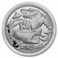 2022 Niue 1 oz Silver Apex Predators: Shark vs Crocodile BU