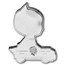 2022 Niue 1 oz Silver Chibi Coin Collection: Batman & Mobile