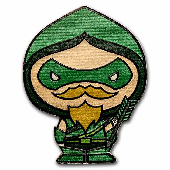 2022 Niue 1 oz Silver Chibi Coin Collection: Green Arrow 2022 Niue 1 oz Silver Chibi Coin Collection: Green Arrow