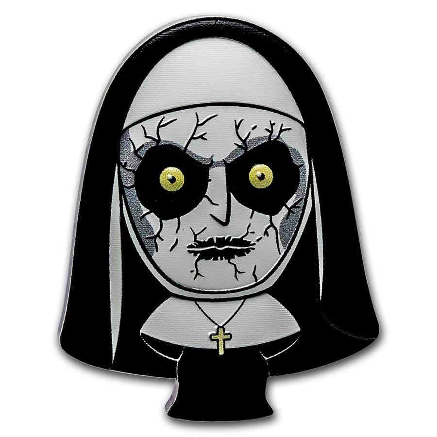 2022 Niue 1 oz Silver Chibi Coin Horror Collection: The Nun