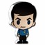 2022 Niue 1 oz Silver Chibi Coin Star Trek: Dr. Leonard McCoy