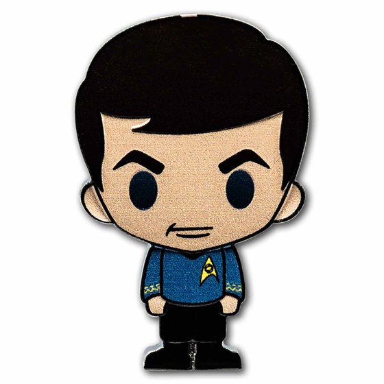 2022 Niue 1 oz Silver Chibi Coin Star Trek: Dr. Leonard McCoy 2022 Niue 1 oz Silver Chibi Coin Star Trek: Dr. Leonard McCoy