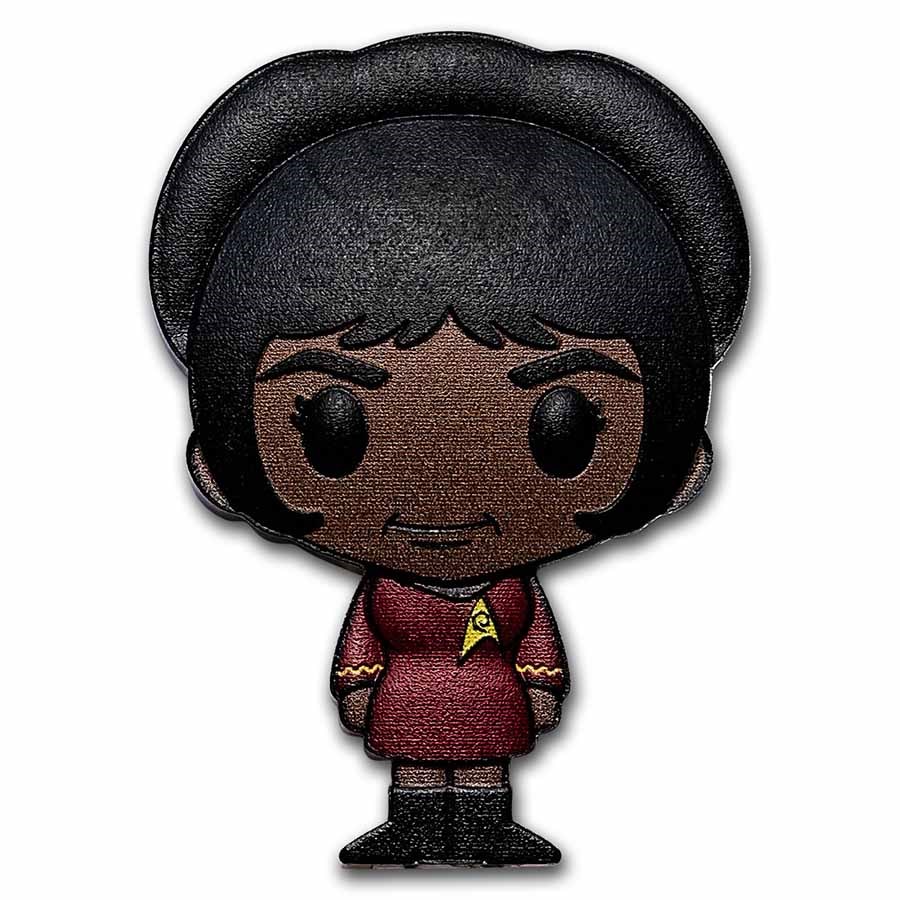 2022 Niue 1 oz Silver Chibi Coin Star Trek: Lt. Nyota Uhura