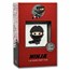 2022 Niue 1 oz Silver Chibi Coin Warriors of History: Ninja
