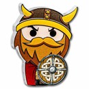 2022 Niue 1 oz Silver Chibi Coin Warriors of History: Viking
