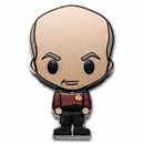 2022 Niue 1 oz Silver Chibi Star Trek: Captain Jean-Luc Picard