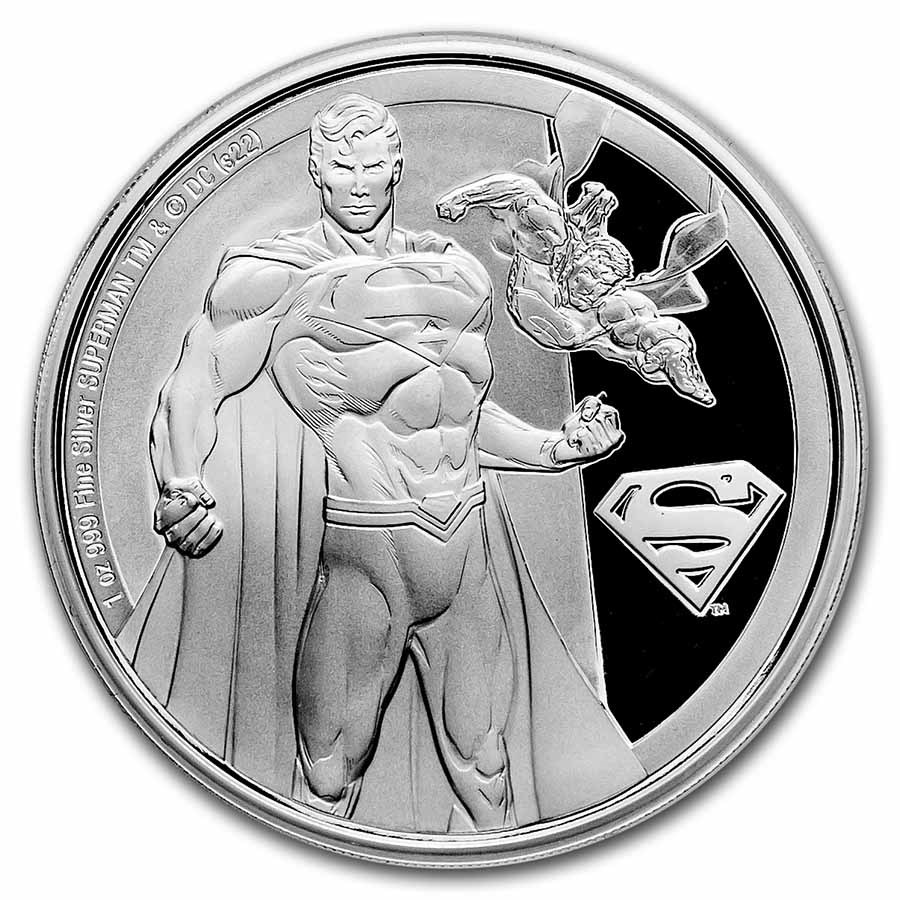 2022 Niue 1 oz Silver Coin $2 DC Classics: SUPERMAN™
